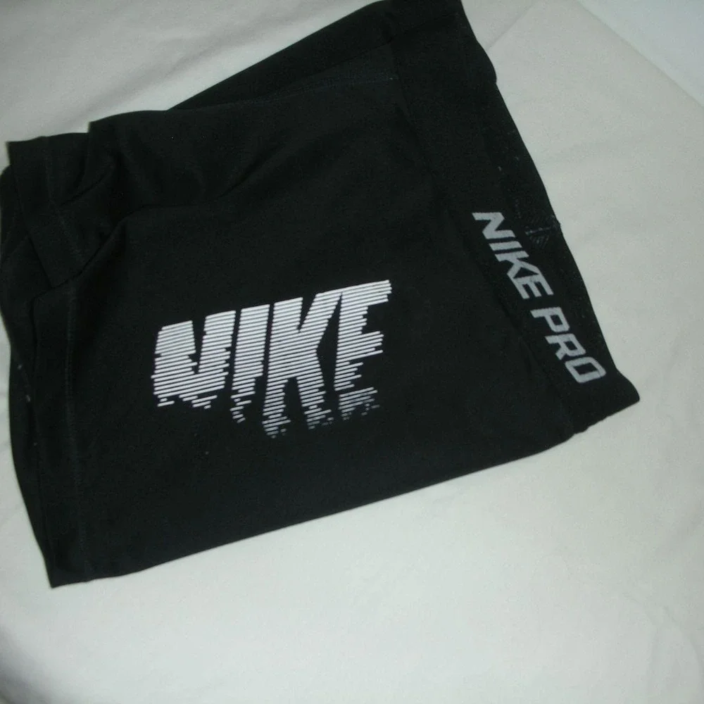 Nike Pro Dri-FIT Compression Shorts Bundle of 2 Black Size M 6